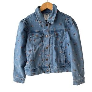 Disney Light Blue Denim Jacket with  Minnie Motif